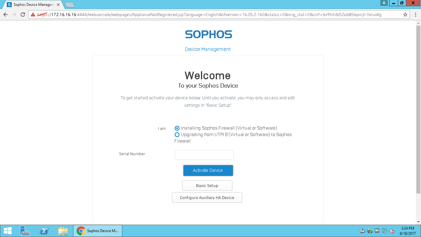 Sophos Xg Firewall Kayıt Ve Aktivasyon Eren ErtaŞ 1503