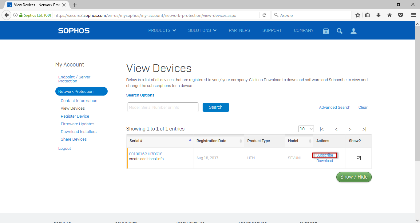 setting up sophos xg firewall for home