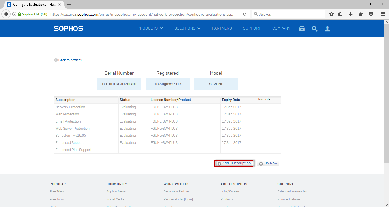 setting up sophos xg firewall for home